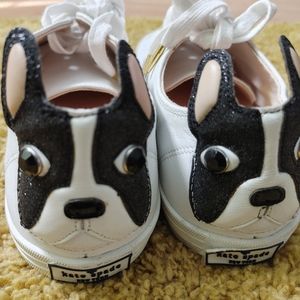 Kate Spade Boston/Frenchie sneakers